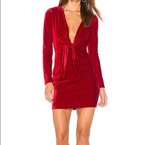 MINKPINK - Midnight Hour Velvet Dress - NWT